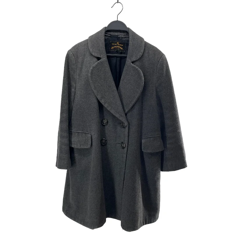 Vivienne Westwood/ANGLOMANIA/Peacoat/42/Wool/GRY/ROUNDED COLLAR