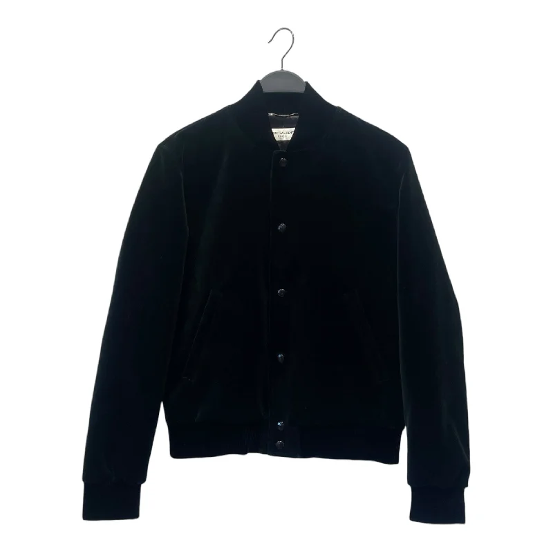 SAINT LAURENT/Blouson/46/Graphic/Velour/GRN/YP53 2022